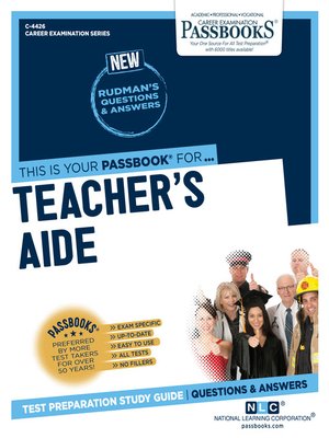 Teacher's Aide - ebook